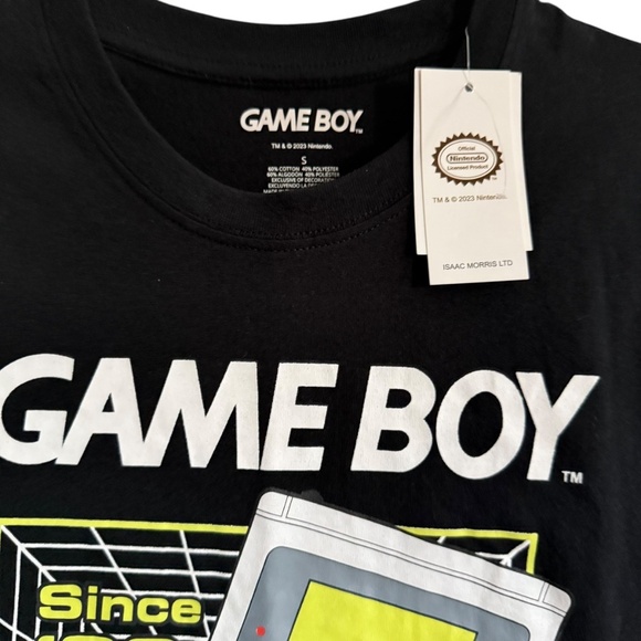 Game Boy T-Shirt NWT SZ Small Gamer Nintendo Casual - Picture 2 of 3